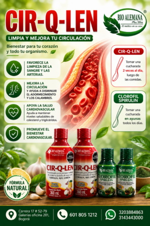 Tratamiento Natural para Mejorar la Circulación y Limpiar el Organismo