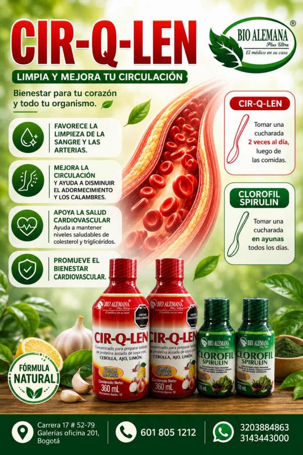Tratamiento Natural para Mejorar la Circulación y Limpiar el Organismo